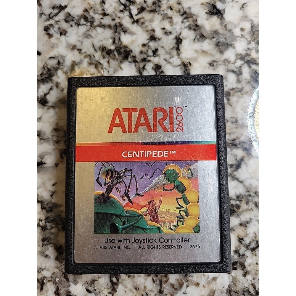 Centipede (Atari 2600, 1982) 2676 Cartridge Only